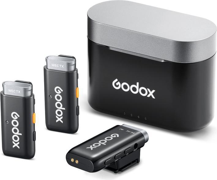 Godox WEC S Kit2 2.4 GHz Wireless Microphone System Sony