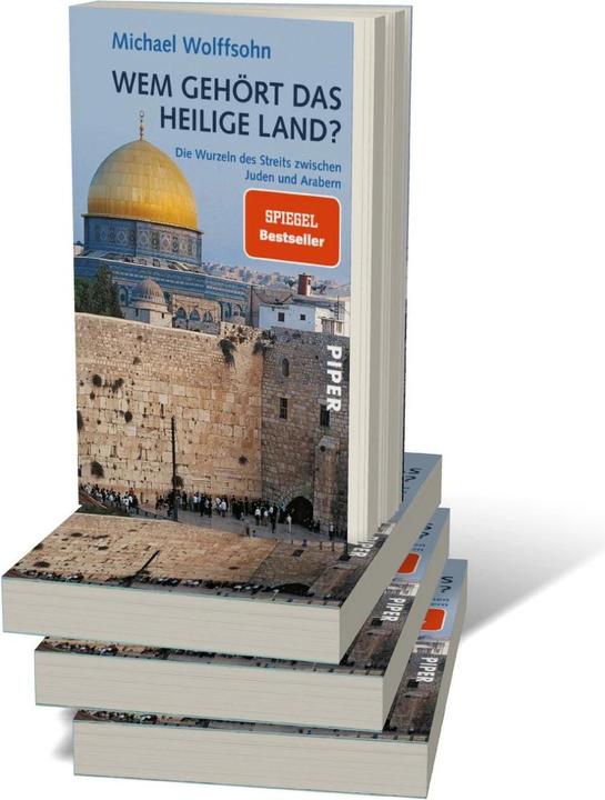 Produktbild Wem gehört das Heilige Land? (Deutsch, Michael Wolffsohn, 2002)