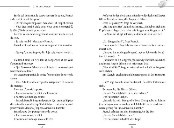 Produktbild Langenscheidt Krimi zweisprachig Französisch - Un vrai tueur - Ein echter Mörder (A2/B1) (Deutsch, 2024)
