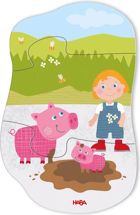 Produktbild Magni HABA 6 erste Puzzles Bauernhof (18 Teile)