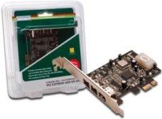 Actual product image Digitus Firewire 800 (1394b) PCIe Card