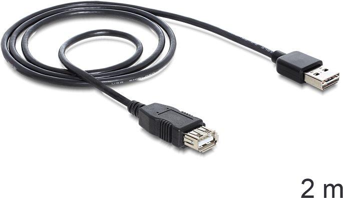 Delock Easy USB 2.0 (2 m, USB 2.0)