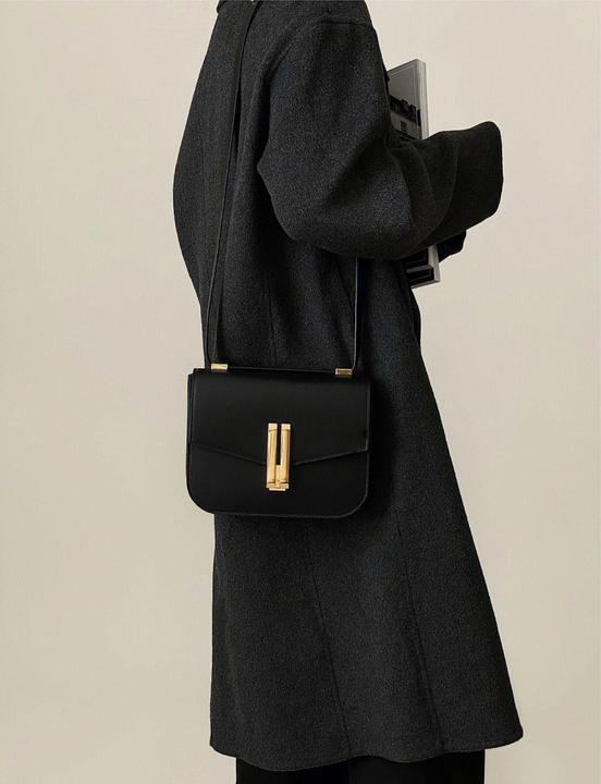 Immagine prodotto Only-Bags.Store Borsa in pelle vegana, borsa nera, borsa a cartella, borsa in pelle vegana, borsa scolastica vegana
