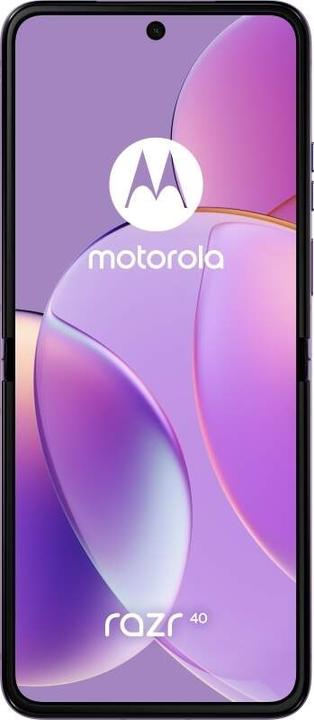 Actual product image Motorola Razr 40 (256 GB, Summer Lilac, 6.90", SIM + eSIM, 64 Mpx, 5G)