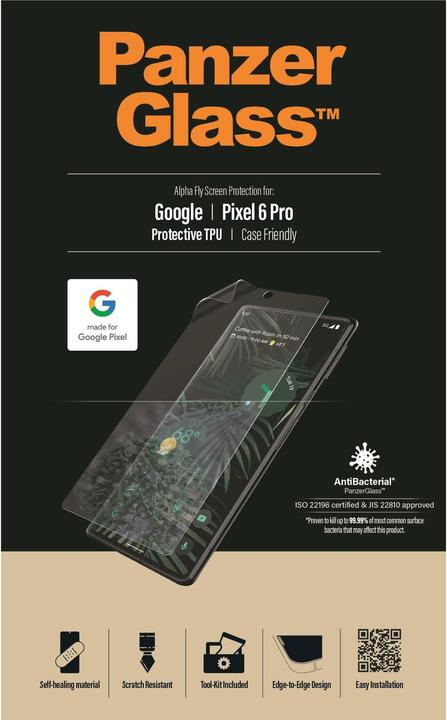 Image du produit PanzerGlass TPU compatible avec les boîtiers (1 pièce(s), Google Pixel 6 Pro)