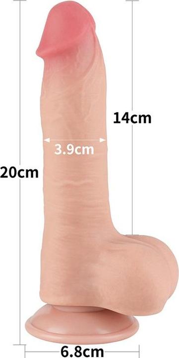 Produktbild Lovetoy Skin Dildo 20 cm