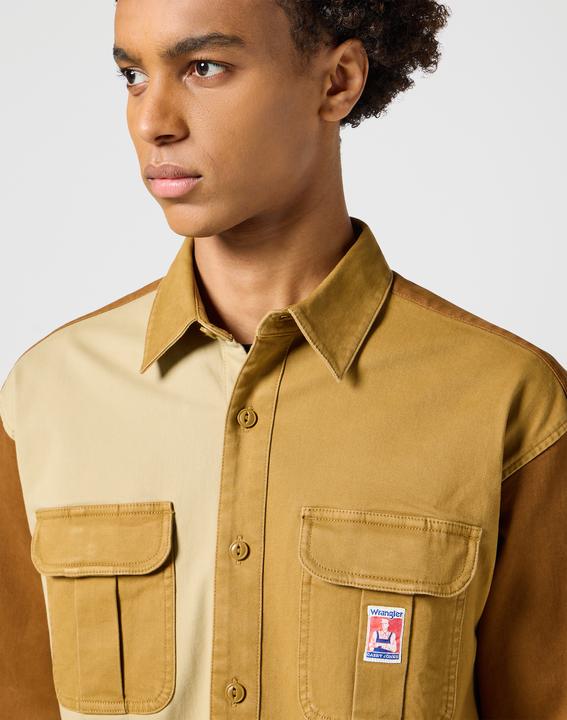 Produktbild Wrangler Langarmhemd Casey Colorblock Shirt (XL)