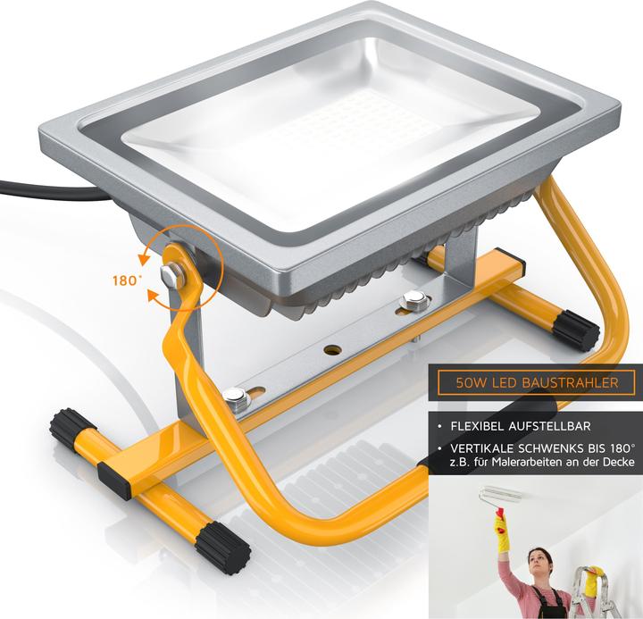 Immagine prodotto Brandson Faretto da costruzione a LED 50 W (4800 lm)