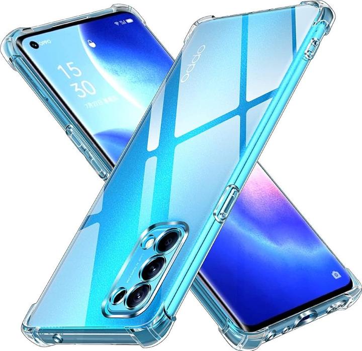 Immagine prodotto Screenguard Oppo Find X3 Lite Custodia Crystal Soft Airbag Bumper (Oppo Find X3 Lite)