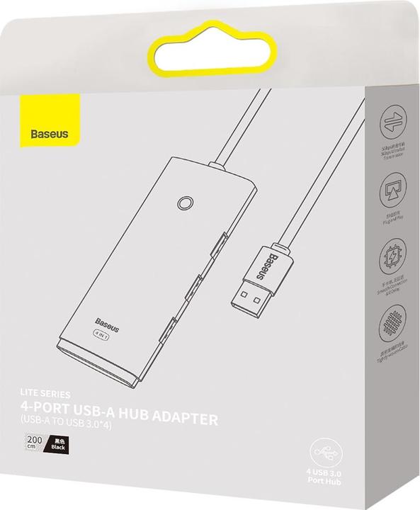 Produktbild Baseus Lite Series (USB-A, 4 Ports)
