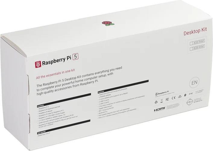 Image du produit Raspberry Pi Official 5 Desktop Kit - 8GB (DE)