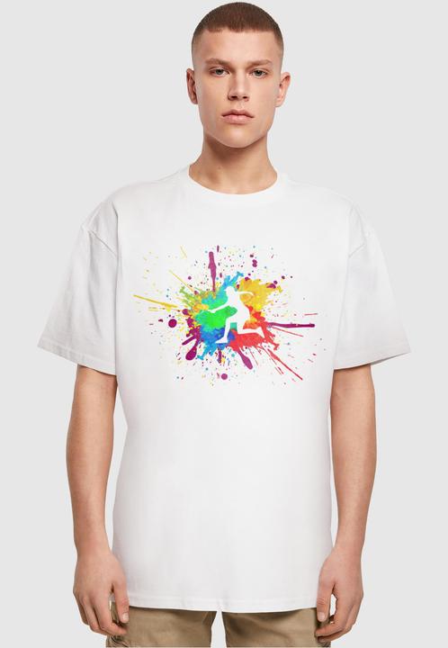 Immagine prodotto Merchcode Maglietta oversize Colour Splash Player Heavy - 116571 (XL)
