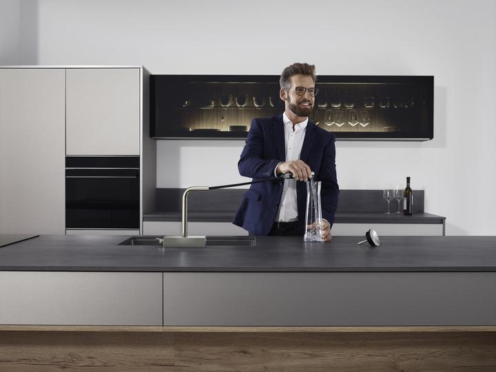 Image du produit hansgrohe Aquno Select M81 Mitigeur de cuisine 250 (finition inox)