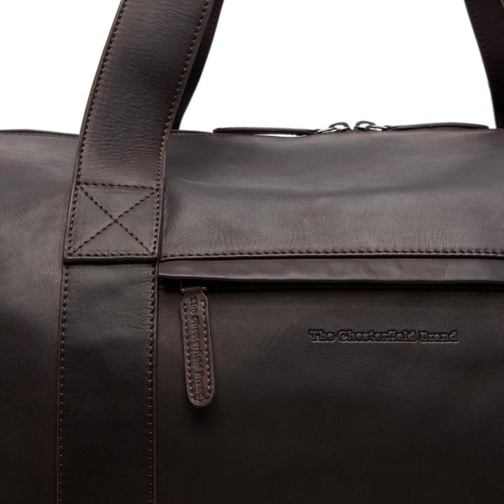 Immagine prodotto The Vegan Cow Chesterfield Marchio Leren Weekendtas Bruin Hudson (51.20 l)