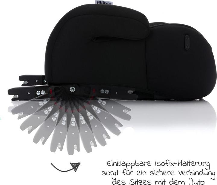 Actual product image Fillikid Booster seat with Isofix (Booster seat, ECE R129/i-Size Standard)