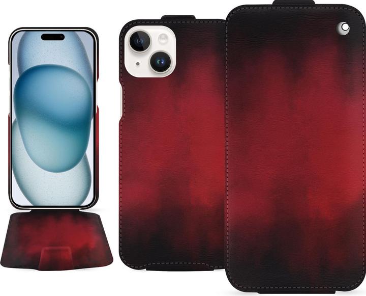 Image du produit Noreve Coque à rabat vertical en cuir (Apple iPhone 15)