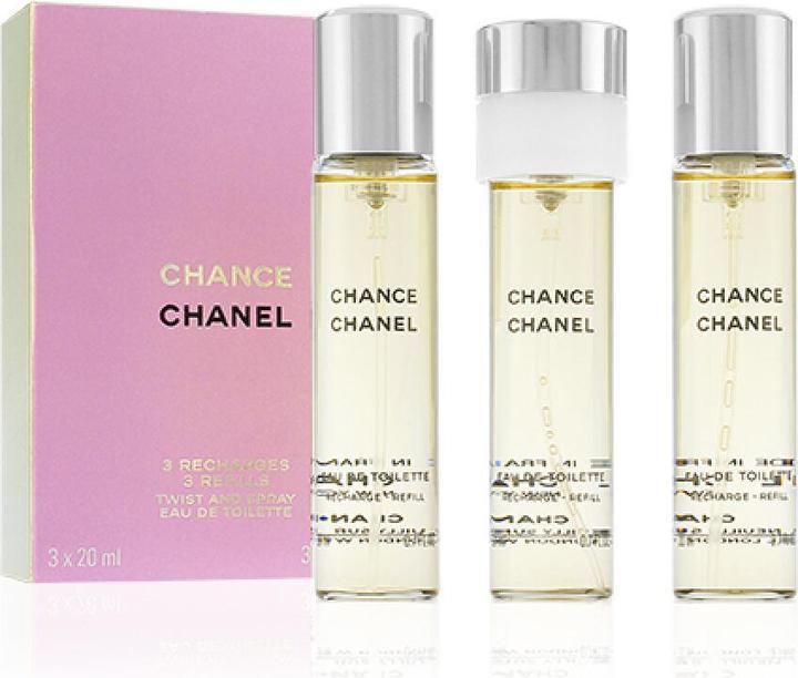 Actual product image Chanel Chance 3xRefills (Eau de toilette, 60 ml)