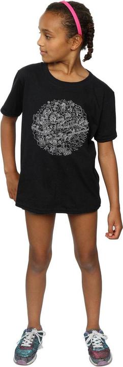 Image du produit Star Wars - T-shirt CHRISTMAS DEATH STAR - Fille (140, 146)