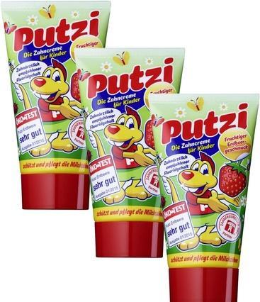 Image du produit Putzi dentifrice pour enfants, fraise, 50 ml (50 ml)