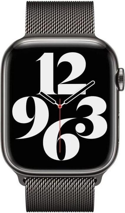 Image du produit Hurtel Bracelet magnétique pour Watch 7/8/9 41mm Bracelet magnétique Bracelet rouge (Acier inoxydable)
