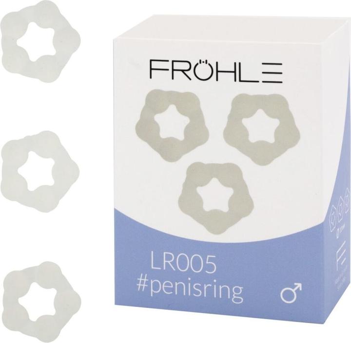 Produktbild Fröhle Liebesringe mit Kugeln 3er Gr. M (1.30 cm)