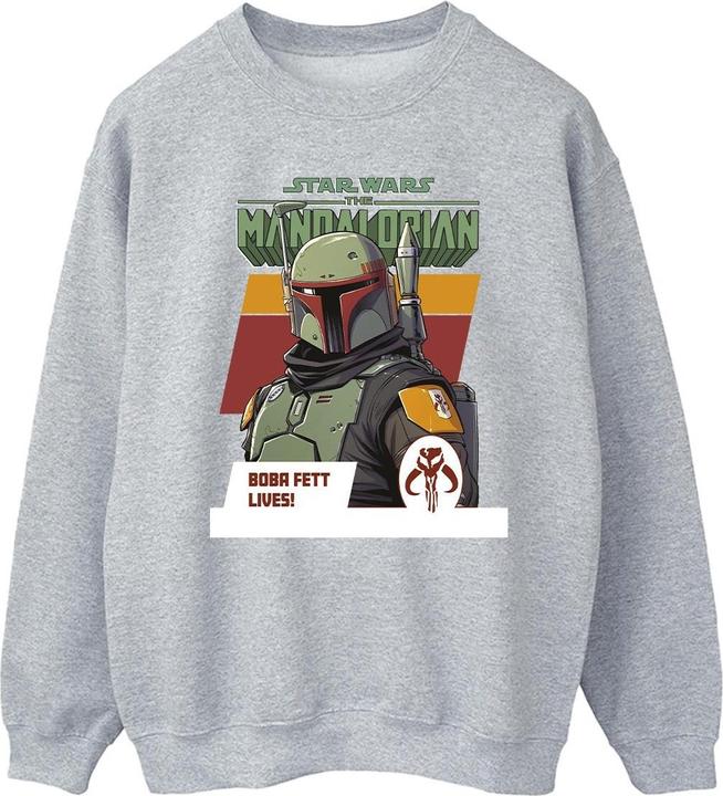 Produktbild Star Wars The Mandalorian Boba Fett Lives Sweatshirt (S)