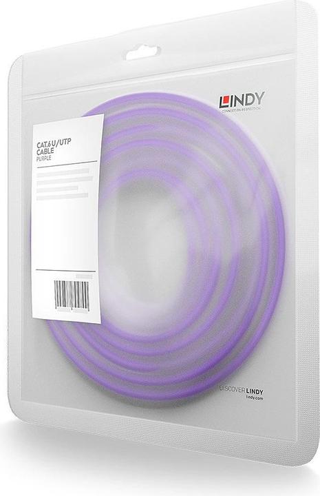 Image du produit Lindy Câble réseau (U/UTP, CAT6, 5 m)