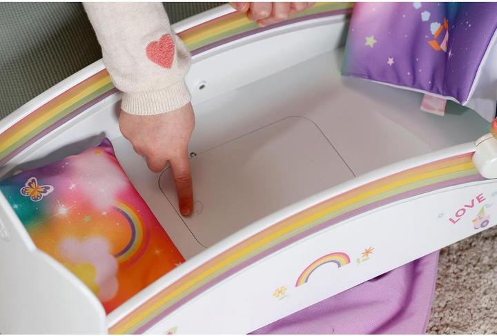 Produktbild Zapf Creation BABY born Regenbogen Bett