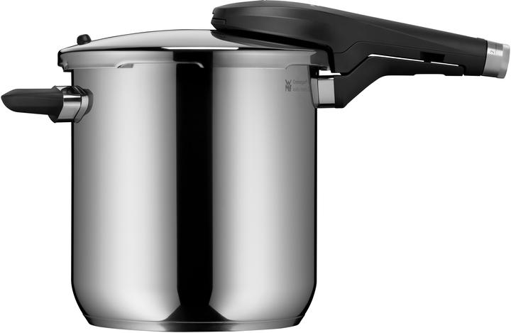 Produktbild WMF Schnellkochtopf 8,5l Dampfkochtopf Perfect Premium Induktion Edelstahl 18/10 (22 cm, Dampfkochtopf, Edelstahl)