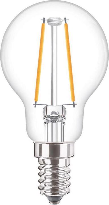 Philips Professional Lamp CorePro LEDLusterv ND 2-25W P45 E14 827 CLG (E14, 2 W, 250 lm, 1 x, E)