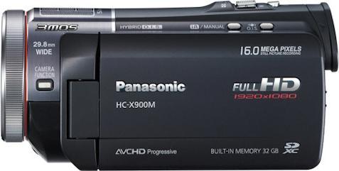 Actual product image Panasonic HC-X900M, FullHD, DualFlash, 12xZoom, 32GB, Black (12 x)