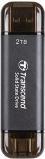 Actual product image Transcend ESD310C (2000 GB, USB-C, USB-A)