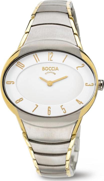 Immagine prodotto Boccia 3165-11 Orologio da donna in ceramica e titanio 36mm 5ATM (Orologio da polso analogico, 36 mm)