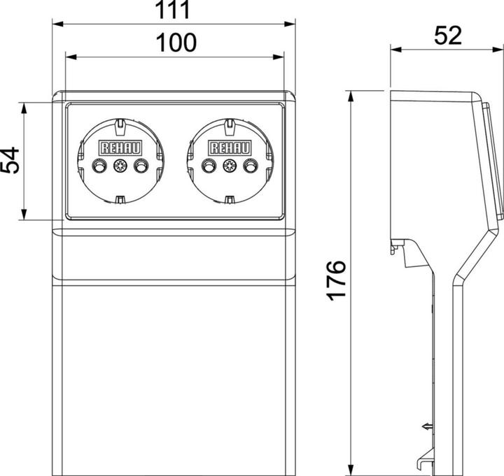 Image du produit Rehau SL Réservoir de l'appareil (2 cm)