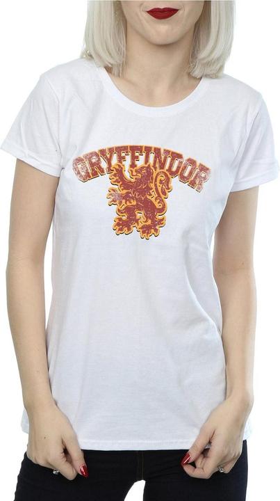 Actual product image Womens/Ladies Gryffindor Sport Emblem Cotton T-Shirt (S)