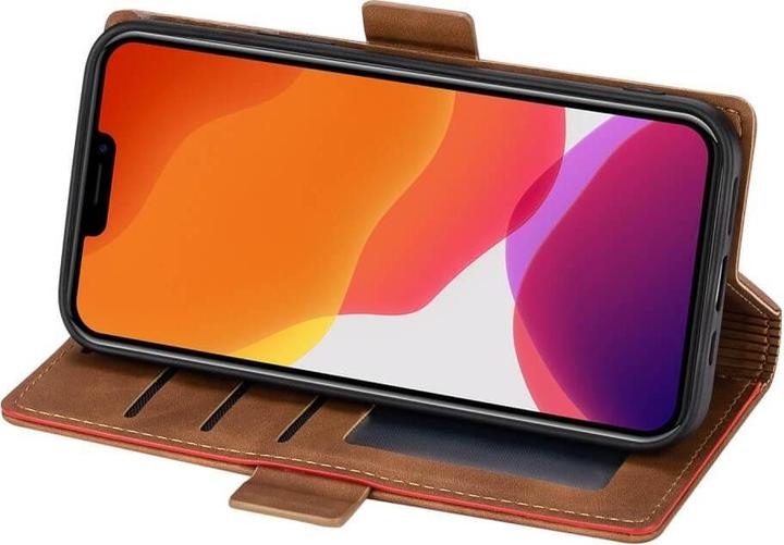 Actual product image N.Bekus iPhone 14 Pro Max - Flip Case Cover brown (Apple iPhone 14 Pro Max)