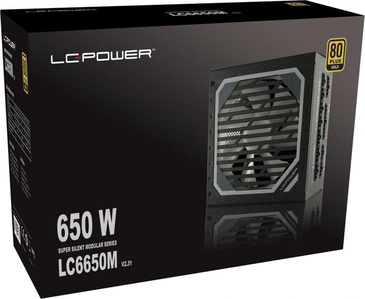 Image du produit LC-Power Bloc d'alimentation LC6550M V2.31 650 W (650 W)