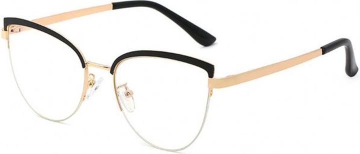 Techsuit - Anti-Blue Light Glasses Reflex Metal (F95679-C5) - Butterfly - Bright Black