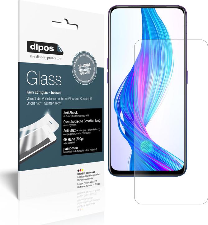 Produktbild Dipos Displayschutz Anti-Shock (2 Stück, Oppo Realme X Master Edition)