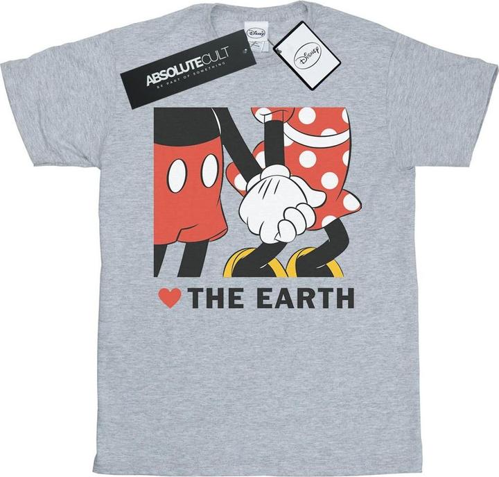Produktbild Disney Mickey Mouse Heart The Earth TShirt (3XL)