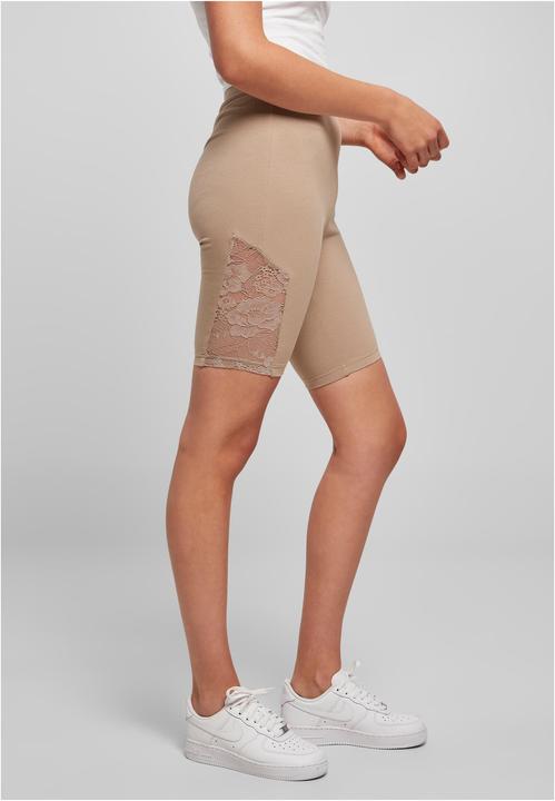 Image du produit Urban Classics Ladies High Waist Lace Inset Cycle Shorts - 16956 (L)