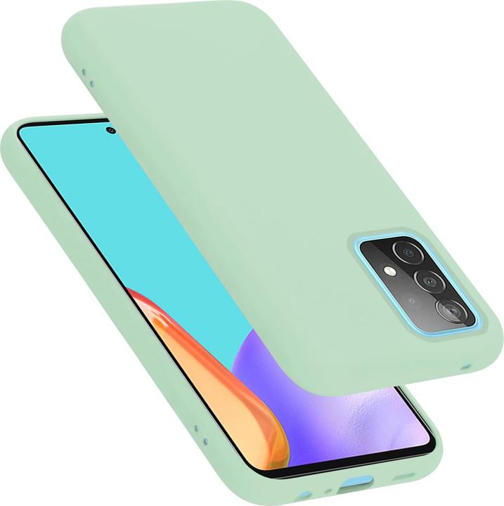 Immagine prodotto Cadorabo Copertura della cassa del silicone liquido TPU (Samsung Galaxy A52)