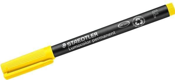 Produktbild Staedtler Lumocolor permanent (Gelb, 0.60 mm, 1 x)