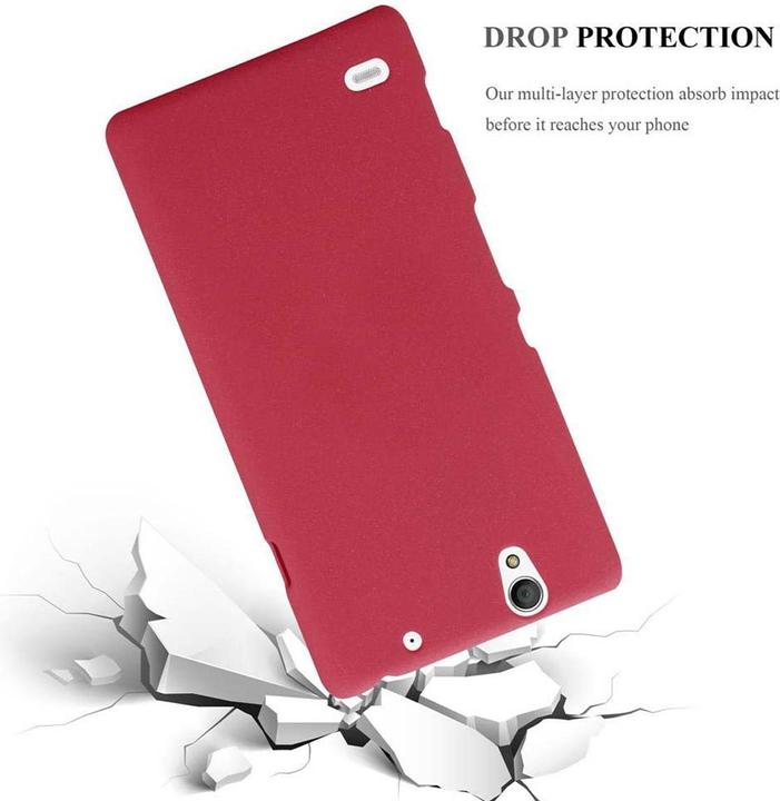 Actual product image Cadorabo Hard Cover Frosty Cover (Sony Xperia C4)