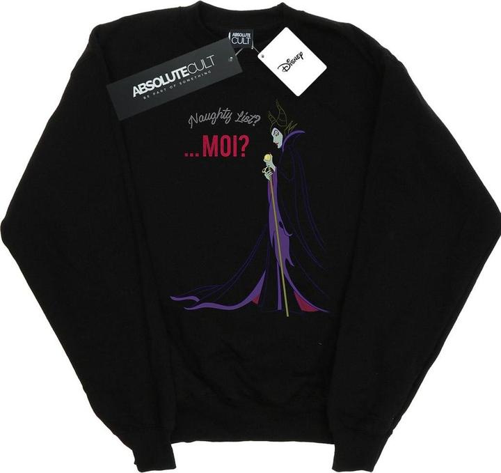 Disney Maleficent Christmas Naughty List Sweatshirt