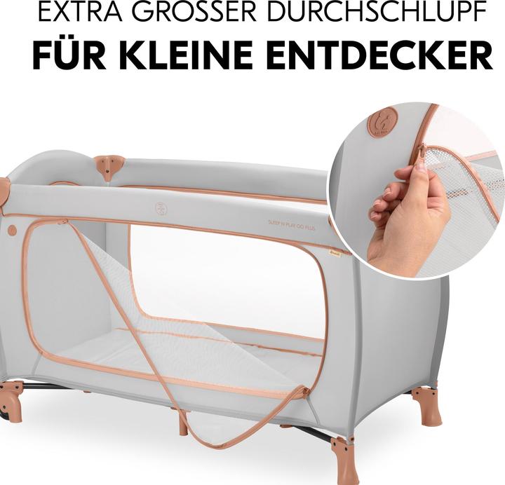 Actual product image Hauck Sleep N Play Go Plus Dusty Cork