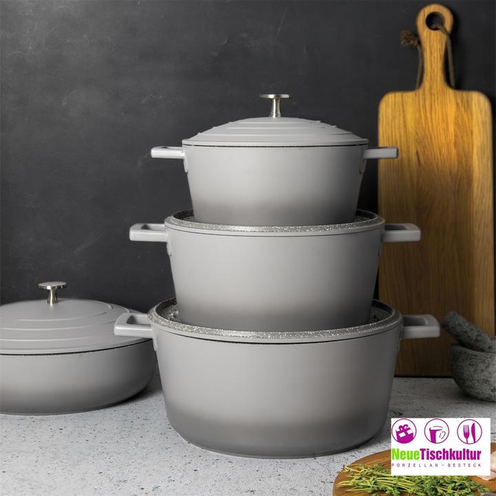 Actual product image neuetischkultur Casserole/Casserole Dish with Lid Grey