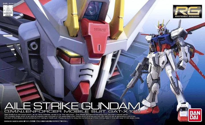Produktbild Bandai 1/144 RG GAT-X105 AILE STRIKE GUNDAM