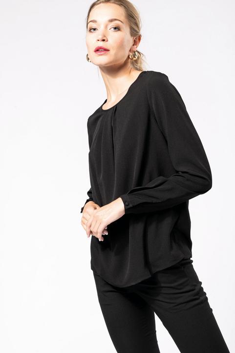 Immagine prodotto Kariban Camicia donna a maniche lunghe in crêpe (34)