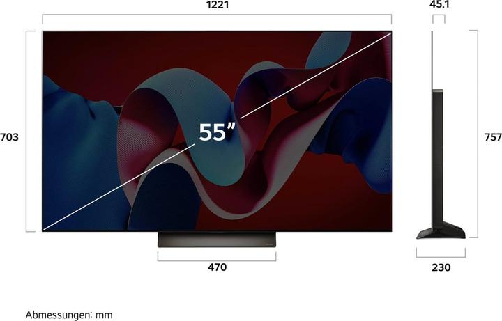 Immagine prodotto LG OLED55C48LA (55", C4, OLED, 4K, 2024)